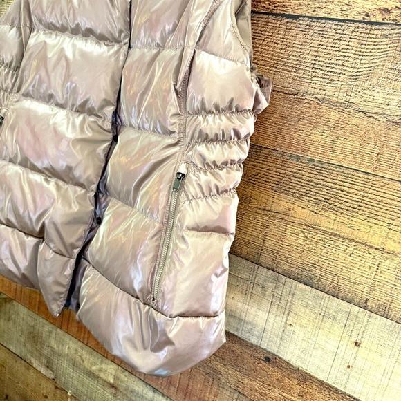 NWOT Athleta Downtown Gilet Downtown Metallic Vest - Picture 6 of 14